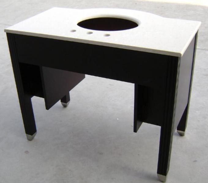 Gabinete libre de madera de la vanidad, unidades de madera de la vanidad para los cuartos de baño 0