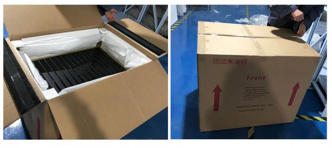 Rey doble Size del Lit de Lurxury de los muebles del dormitorio de la cama de la cremallera metálica 2