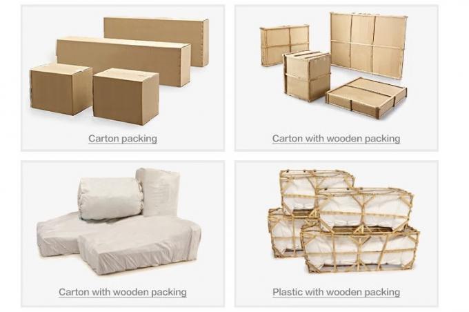 Base rosada de Sofa With Gold Stainless Steel de la sala de estar de la tela del terciopelo 0