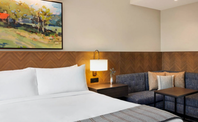 Conjunto de dormitorio real de lujo del OEM para el diseño de los muebles del hotel 0