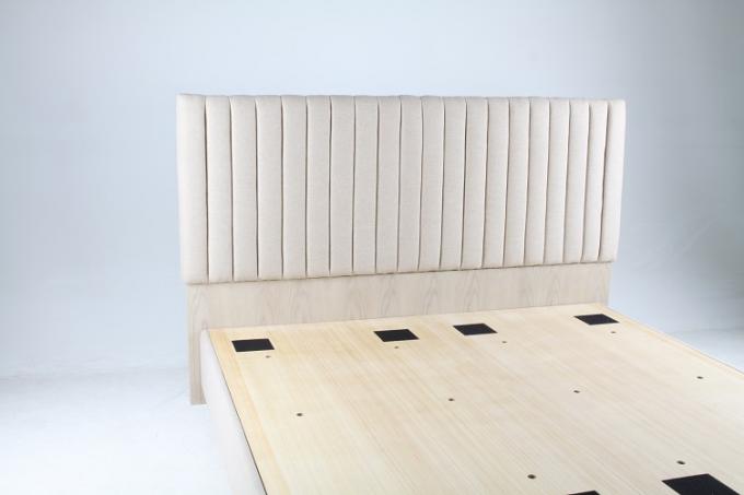 Los sistemas de los muebles del dormitorio del hotel incluyen el color blanco y a rey Bed de los muebles fijos 1