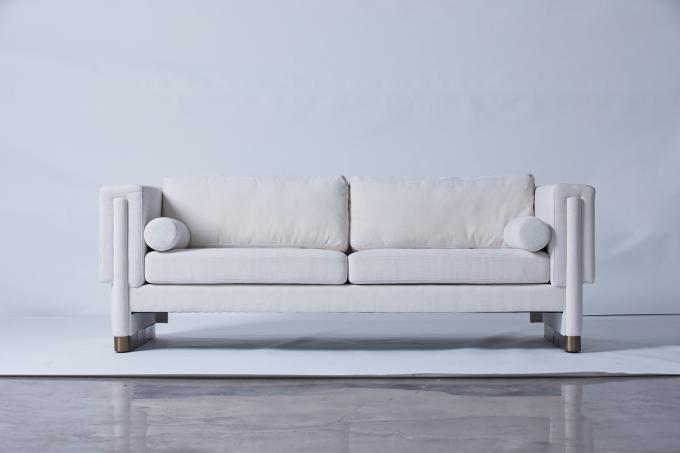 Marco de madera de Sofa Set For Living Room del pasillo dos del ocio moderno de los lugares 3