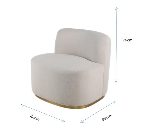 Sala de estar cómoda de la silla del ocio casero de los muebles sola para la sala de estar 0