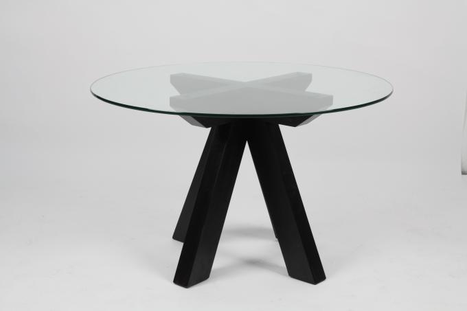 Mesa de centro de cristal moderna para el color claro de la sala de estar de la decoración casera de la oficina 0