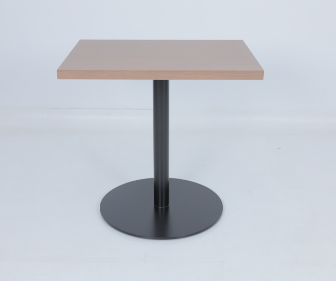 Mesa de cama de madera de madera de acero inoxidable de lujo moderno 1