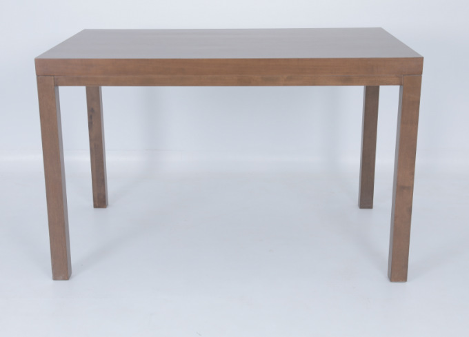 Muebles de dormitorio sin doblar Cuadrado Escritorio de estudio de madera maciza estilo moderno 1