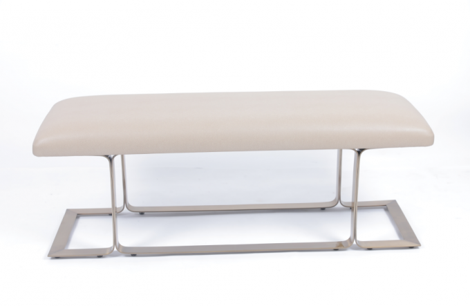 Nordic Light Luxury Recreational Bench Personalizable 1