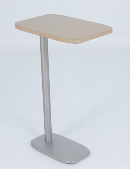 Base de acero inoxidable de mesa de cama de madera para uso general 1