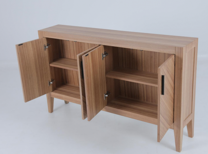 Cuadro de madera maciza y piernas Consola mesa pasillo mesa lateral pequeña 1