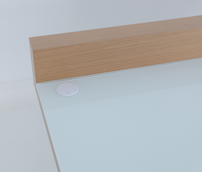 Despacho de freestanding personalizado de moda 102cm*51cm*78cm 1
