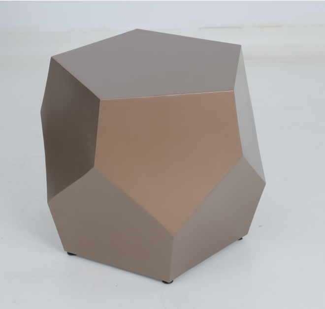 Forma irregular de la mesa de lado de la cama moderna 1