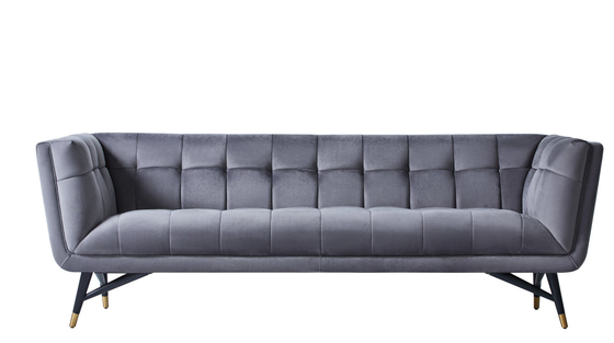 comprar Sala de estar de madera sólida Sofa With Synthetic Leather del marco Fabricación en línea