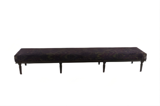 comprar Muebles modernos Sofa Footstool Wooden Upholstered Fabricación en línea