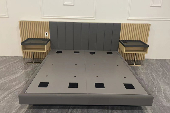 comprar Diseño de lujo de los juegos de dormitorio de los muebles de la hospitalidad de madera maciza de roble por encargo Fabricación en línea