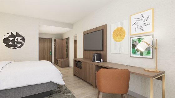 comprar Muebles expresos del hotel de la hospitalidad de los conjuntos de dormitorio del cabecero del mesón Fabricación en línea