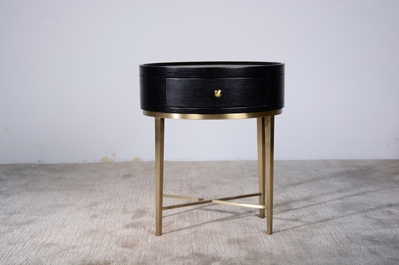 comprar Marco metálico de madera abundante simple de la mesita de noche contemporánea caliente Fabricación en línea