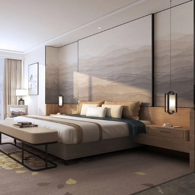 comprar Sistemas de los muebles del dormitorio del hotel para los muebles de cinco estrellas del dormitorio del hotel de lujo de las habitaciones Fabricación en línea