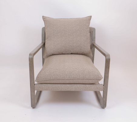 comprar Base de acero inoxidable de roble del dormitorio del hotel del sillón sólido de madera Fabricación en línea