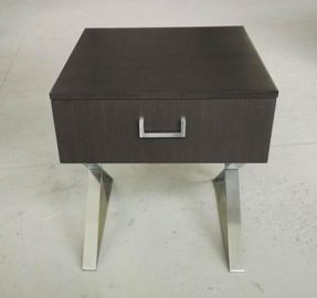 comprar Rey Size Hotel Bedside presenta mercancías de caso de la hospitalidad de la pierna del metal con Sheen 100% Fabricación en línea
