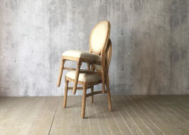 comprar La madera de roble elegante alrededor del comedor trasero preside el ocio de la tela para el hotel/el restaurante Fabricación en línea