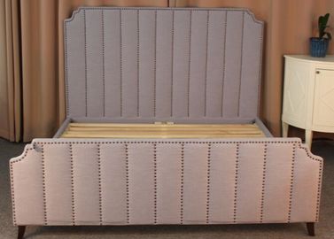 comprar La tela de madera tapizó tamaño interior del rey/de la reina de los muebles de los conjuntos de dormitorio Fabricación en línea