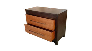comprar Muebles de lujo del dormitorio del cajón doble del aparador de madera de la habitación/de la manija larga Fabricación en línea