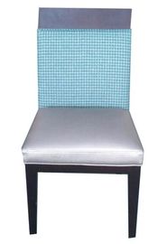 comprar Sillas modernas de madera sólidas azules del comedor de los muebles para los restaurantes, final de la PU Fabricación en línea