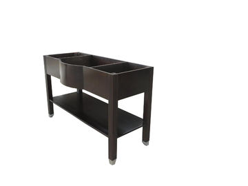 comprar Madera contrachapada moderna libre de los gabinetes de la vanidad del cuarto de baño para el hotel, 48W*24D*34H Fabricación en línea