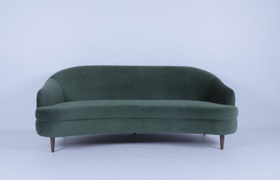 comprar Habitación personalizada Sofá cama moderna con tela de marco de madera Fabricación en línea