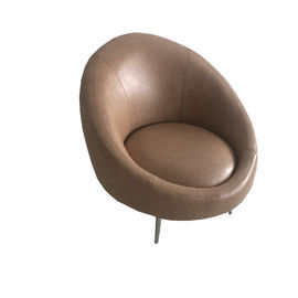 comprar Sillón popular de cuero con la pierna de acero inoxidable para los muebles de alquiler del banquete de boda, sofá de la sala de estar Fabricación en línea