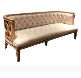 comprar Sofá clásico de alquiler de Chesterfield de la boda de roble de madera del acontecimiento natural antiguo francés del marco Fabricación en línea