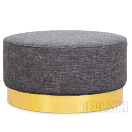 comprar La ronda americana de Nisco del estilo tapizó Ottoman con espuma de la cubierta y de la memoria de tela Fabricación en línea
