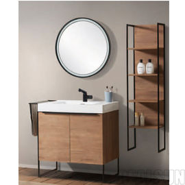 comprar Centro casero del solo del fregadero del estilo del marco metálico del cuarto de baño del lavabo hotel casero del gabinete Fabricación en línea