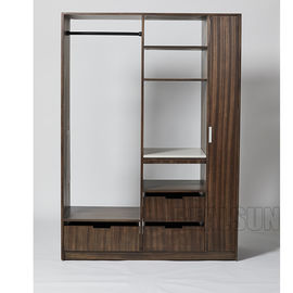 comprar Guardarropa de la habitación de 3 cajones con el armario de acero inoxidable de los estantes de Rod And 2 Fabricación en línea