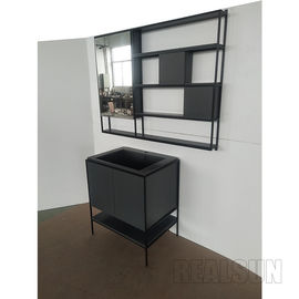 comprar Los gabinetes modernos pintados impermeables de la vanidad del cuarto de baño del MDF fijan estilo americano Fabricación en línea