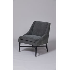 comprar Marco metálico de acero oscuro por encargo de Grey Fabric Armchairs With Stainless Fabricación en línea