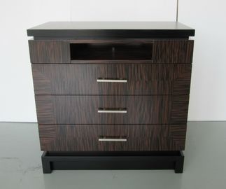 comprar Chapa de lujo de madera del ébano del diseño del aparador moderno del cajón del hotel 3 de Jw Marriott Fabricación en línea