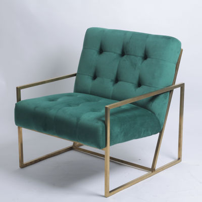 comprar Sala de estar casera de lujo Sofa With Metal Decoration de los muebles Fabricación en línea