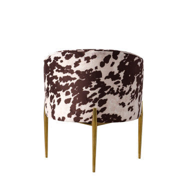 comprar Sillas de lujo del comedor de los muebles de los estampados de animales los 74*74*78cm Fabricación en línea