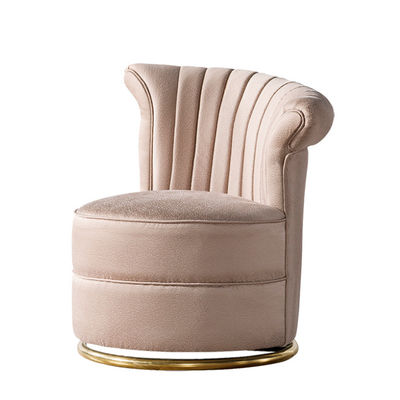 comprar Sala de estar casera Sofa Chair de la tela H75cm del terciopelo Fabricación en línea
