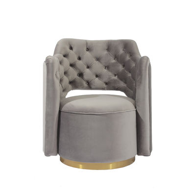 comprar Butaca interior de la sala de estar de la anchura del ocio los 72cm con Grey Buttons Fabricación en línea