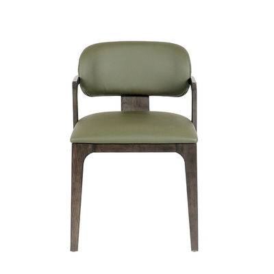 comprar Marco de madera de cuero sintético moderno del PVC que cena las sillas H78cm Fabricación en línea