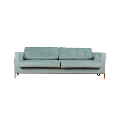 comprar Sofás Sofa For Living Room moderno de lujo W los 85cm del terciopelo de la tapicería de la tela Fabricación en línea