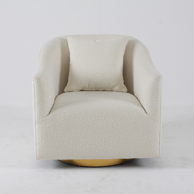 comprar Sala de estar moderna revelada Sofa White Stainless Steel Fabricación en línea