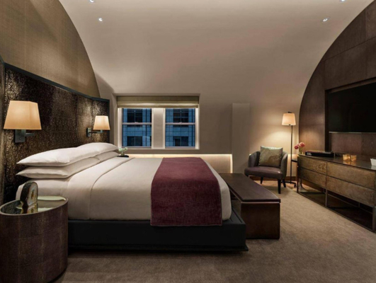 comprar Muebles modernos de cinco estrellas de madera BS5852 del dormitorio del hotel ignífugos Fabricación en línea