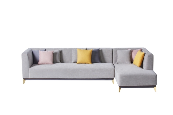 comprar Tela moderna de encargo Sofa Furniture Solid Wood del terciopelo Fabricación en línea
