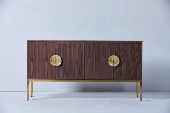 comprar Gabinete de cuarto de baño libre moderno de madera sólido con las piernas del metal Fabricación en línea