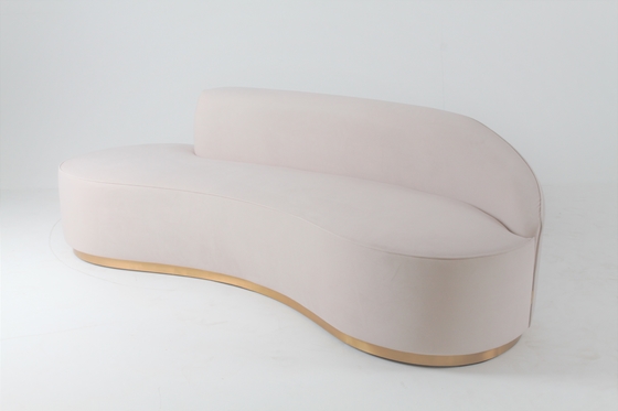 comprar Diseño curvado sala de estar de Sofa Chair Recliner Italian Modern Fabricación en línea