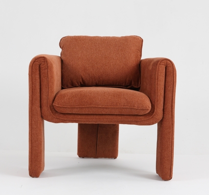 comprar Silla del ocio de la pierna del terciopelo de la sala de estar la tri tapizó diseño moderno Fabricación en línea