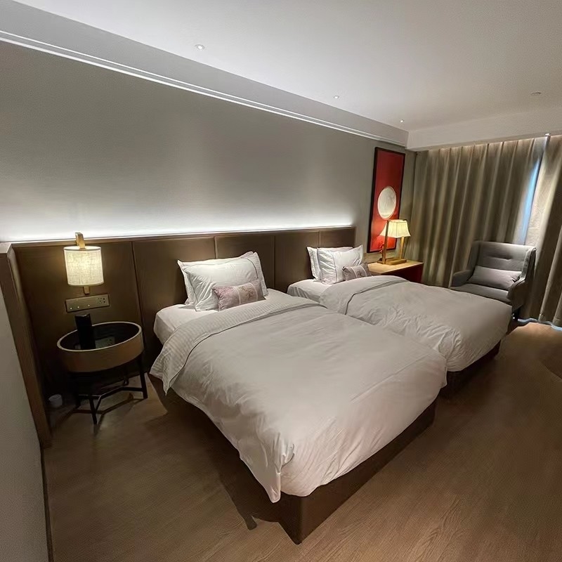 Luxury Star Hotels Furniture Standard Room Fully Customized Interior furnishings